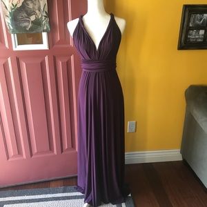 Infinity dress (fits sizes 0-14) - Plum